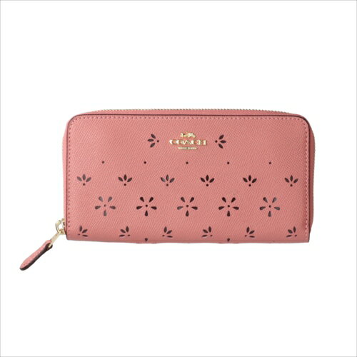 【スペシャル】[コーチ] 長財布 アコーディオン COACH FLRL PERF Accordion Zip F29383 IMNB2 IM/Vintage Pink