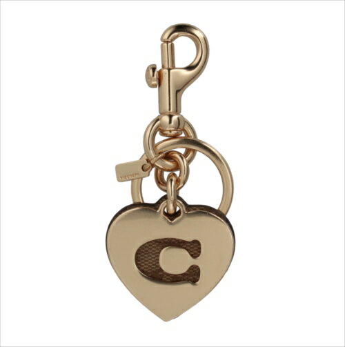 【コーチ箱・紙袋付き】 [コーチ] キーホルダー ハート COACH Signature Heart Charm Key Fob 91478 IM/Khaki