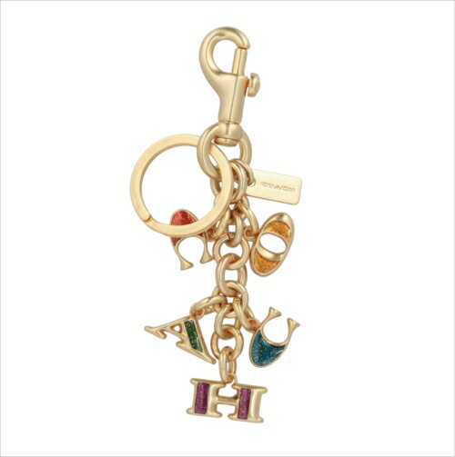 ڥڥ[] ۥ ޥߥå 㡼 ե COACH Multi Mix Charm Key Fob C...