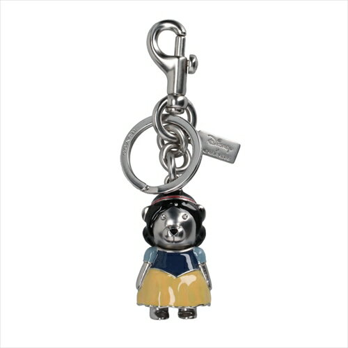 【スペシャル】 コーチ キーホルダー ベアー チャーム キーフォブ COACH Disney Princess Snow White Bag Charm Key Fob 7539 SVE1L