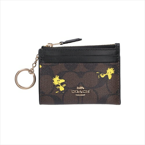 [R[`] K J[hP[X COACH Peanuts Signature Woodstock Mini ID C4594 IMOSN