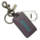 【スペシャル】[コーチ] キーホルダー 栓抜き ボトルオープナー キー フォブ COACH BOTTLE OPENER KEY FOB C6707 TI1 Amethyst/Shadow