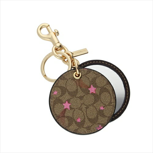 [コーチ] キーホルダー 手鏡 Coach Mirror Bag Charm Key Fob C6945 IMD9S