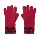 [コーチ] 手袋 グローブ Coach OCELOT TOUCH GLOVE F86022 CBY Cranberry