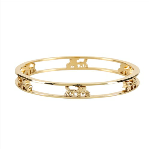 [コーチ] ブレスレット COACH Horse & Carriage Bangle Bracelet 5964 GLD Gold