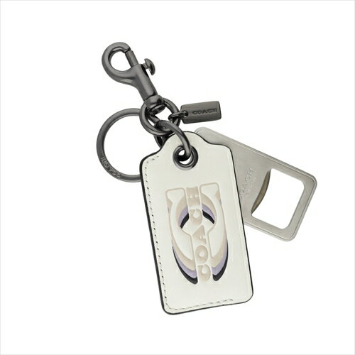 【スペシャル】[コーチ] キーホルダー 栓抜き ボトルオープナー COACH BOTTLE OPENER KEY FOB CJ743 QBCAH QB/Chalk Multi