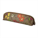 コーチ [コーチ] ポーチ ペンシルケース COACH Pencil Case Signature Floral CR910 IME7V IM/Khaki Multi