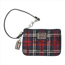 【スペシャル】[コーチ] リストレット ポッピー COACH POPPY TARTAN SMALL WRISTLET 46572 SV/M2 SV/Black Multi