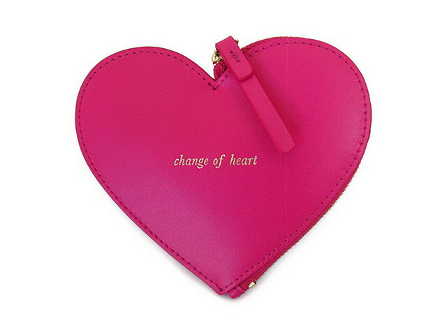 【スペシャル】kate spade ケイトスペード 小銭入れ ハート コイン パース フラートウィズアハンサムストレンジャー ピンク【新品】kate spade Heart Coin Purse (WLRU2403) Flirt with a Handsome Stranger swthrtpinkのサムネイル