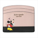 【スペシャル】[ケイトスペード] カードケース ミニーマウス kate spade Disney Minnie Mouse Card Holder PWRU7594 multi