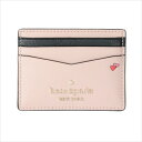 【スペシャル】[ケイトスペード] カードケース ミニーマウス kate spade Disney Minnie Mouse Slim Card Holder WLR00286