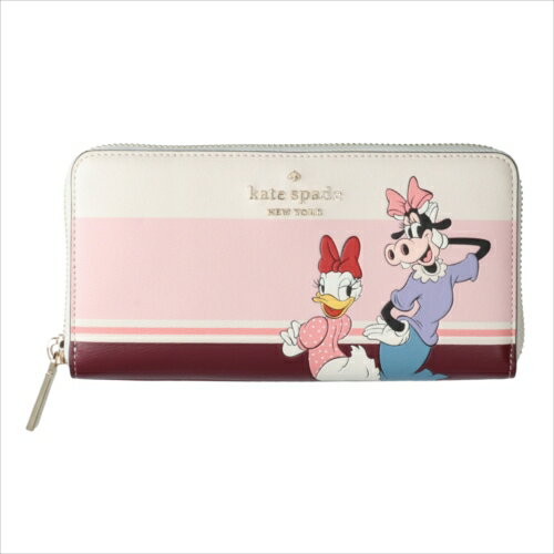 【スペシャル】[ケイトスペード] 長財布 ディズニー Kate Spade Disney CLARABELLE Large Continental WLR00437