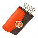 【スペシャル】[マイケルコース] キーケース フルトン MICHAEL Michael Kors FULTON KEY CASE tangerine 35S0GFTP5B820