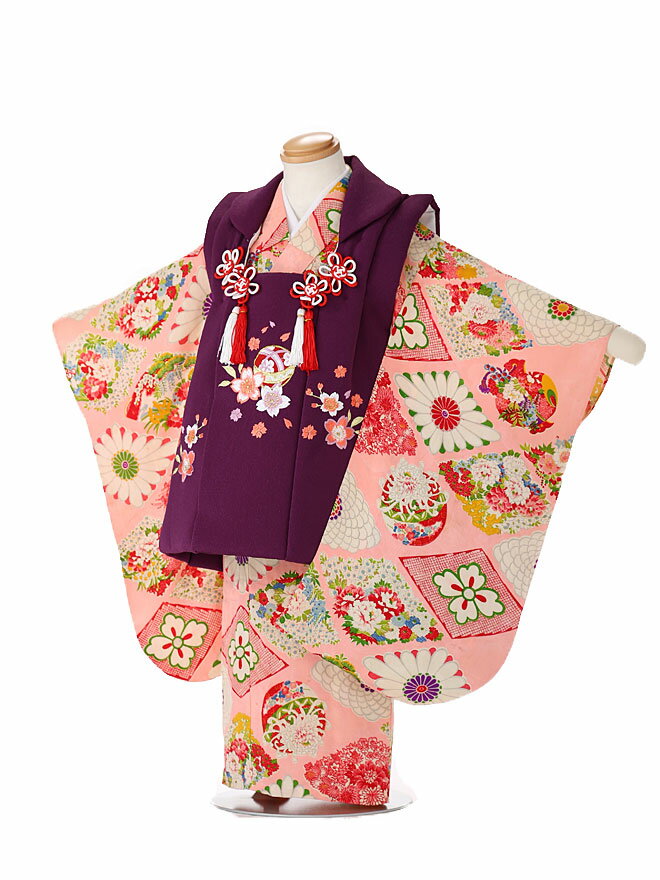 【七五三 着物 3歳 アンティーク】【七五三 衣装レンタル】【七五三 着物 3歳 アンティーク】【七五三 レンタル 3歳女の子】戦前着物 70年〜100年以上前...