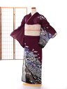 夏 訪問着 レンタル 絽 訪問着 夏用 フルセットレンタル 絽 着物 レンタル 夏 紫 辻が花【結婚式】【披露宴】【wedding】【結納】【発表会】【表彰式】...