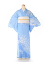 夏 訪問着 レンタル 絽 訪問着 夏用 フルセットレンタル 絽 着物 レンタル 夏 【青 ブルーさわやか涼しい着物 サマー summer 夏きもの 【結婚式】【...