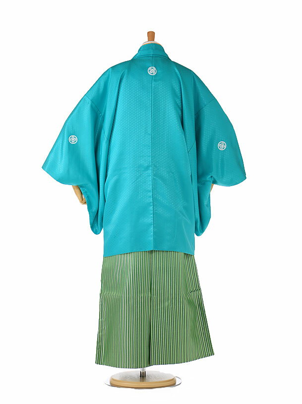 【袴 男 成人式】 成人式 袴 レンタル 男 卒業式 袴 レンタル 男 袴 男 成人式 袴 レンタル メンズ はかま 20歳 着物レンタル エメラルドグリーン 緑 袴 羽織レンタル メンズ 二次会・卒業式・結婚式・ 165cm-175cm 往復送料 無料 XG0065【レンタル】