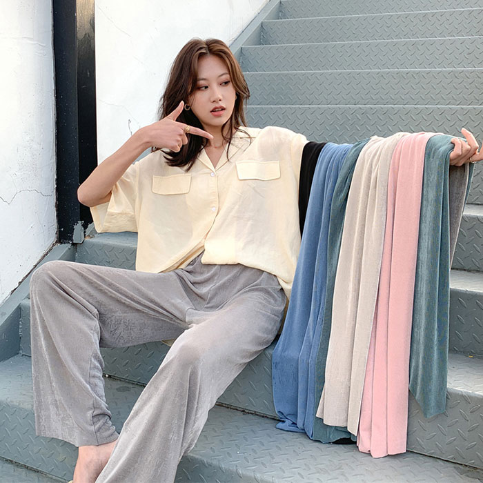 サルエルパンツレディースゆったり楽...