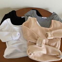 ヒートインナー レディース 裏起毛 防寒 カットソー 長袖 レディース ラウンドネック 裏起毛Tシャツ トップス シンプル ストレッチ ロングTシャツ あったかインナー 肌着 暖かい 保温 防寒対策 体感温度UP 防寒インナ 下着(4)