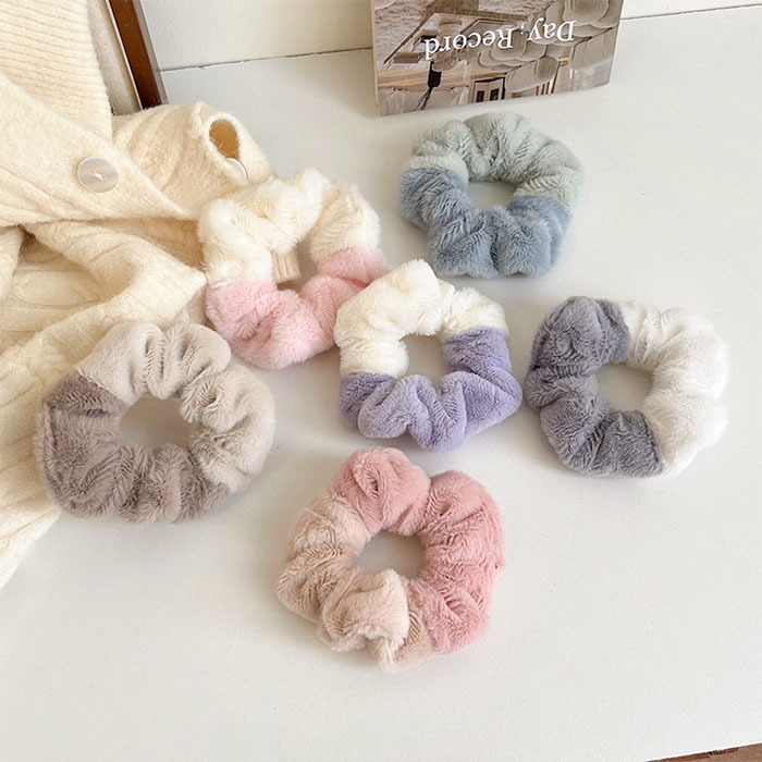 Rakuten - ヘアーゴム ふわふわ ブレスレット 髪ゴム ブレスレット ヘアーアクセサリー ヘアーゴム ヘアゴム髪飾り髪ゴムヘアポニーヘアーポニーポニ モコモコ ヘアーゴム モコモコブレスレット