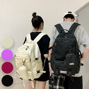 リュックレディース リュックサック 男女兼用 ナイロンリュック レディース 丈夫 軽い リュックオシャレ 登山リュック 学生リュックサック 通勤カバン 通勤リュック ナイロン リュック リュックサック マザーズリュック ママバッグ 通学リュック 丈夫 ポーチ付き(4)