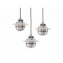 BAREBONES LIVING ベアボーンズ 3連 リビング エジソン ストリング ペンダント ライト ヴィンテージホワイト Edison Pendant S...
