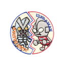 ウルトラマン ワッペン キャラクター 刺繍ワッペン アイロンワッペン 縦6cm×横6cm ウルトラマン バルタン星人 男の子 正規品 入園 入学 わっぺん WAPPEN wappen アップリケ あっぷりけ【メール便可】