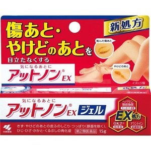 アットノンEXジェル 15g 傷あと やけどのあと 角化症 第2類医薬品