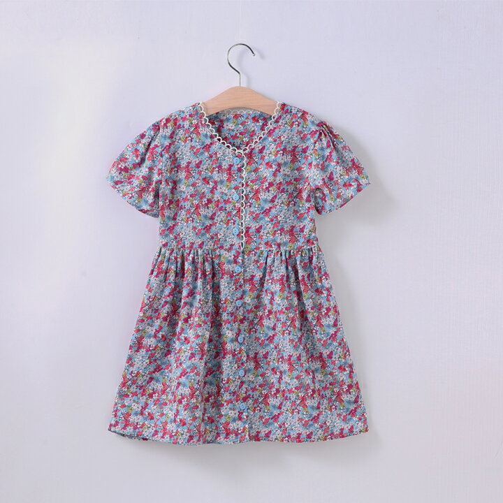 DOLCE&GABBANA　ワンピース　花柄　キッズ　半袖　フラワー　7/8 楽天市場】花柄 ワンピース（キッズサイズ（cm）140 ～ 149cm
