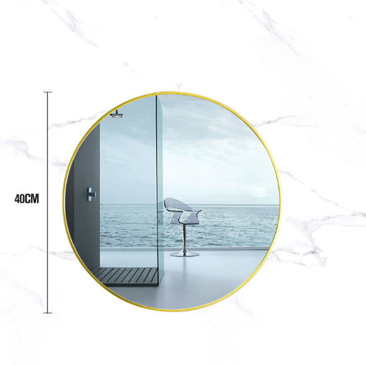 丸型 玄関 40cm 2WAY 鏡 飛散防止 ウォールミラー 洗面台 かがみ おしゃれ ミラー 洗面鏡 大きい 洗面所 姿見 丸鏡 寝室 壁鏡 ラウンド 円形 取り付け 壁掛け鏡 風水 壁掛け 北欧 インテリア 新生活 雑貨 トイレ