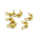 【6ヶ入】【真鍮パーツ】【 真鍮 Wチップ 】 アクセサリーパーツ/ゴールド/アンティーク/真鍮/部品/ハンドメイド/自作/インディアン/アメカジ/金属/真ちゅ...