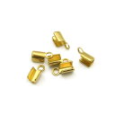 【6ヶ入】【真鍮パーツ】【 真鍮 2mm ヒモドメカシメ 】 アクセサリーパーツ/ゴールド/アンティーク/真鍮/部品/ハンドメイド/自作/インディアン/アメカジ...