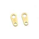 【2ヶ入】【真鍮パーツ】【 真鍮ダルマカン(11mm) 】 アクセサリーパーツ/ゴールド/アンティーク/真鍮/部品/ハンドメイド/自作/インディアン/アメカジ/...