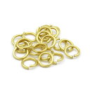 【20ヶ入】【真鍮パーツ】【 真鍮丸カン 1.2×8mm 】 アクセサリーパーツ/ゴールド/アンティーク/真鍮/部品/ハンドメイド/自作/インディアン/アメカジ...