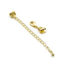 【1セット入】【 6mm平ヒモ留め金具 カシメフックセット G/ゴールド 】 アクセサリーパーツ/カシメセット/カシメ/金属パーツ/ハンドメイド/自作/材料/手作り素材/オリジナル/ヒモドメ/紐/ネックレス/エンドパーツ/リボン