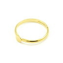 【1ヶ入】【 4mm皿付きリング台 G/ゴールド 】 アクセサリーパーツ/ハンドメイド/オリジナル/指輪/リング/接着土台金具/自作/フリーサイズ/ジュエリー