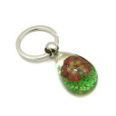 ミニミニFlower Keyring 【フラワー13 (SSサイズ)】SS10500 キーホルダー/花/アクセサリーパーツ/ペンダントトップにも/ストラップ/海外雑貨/キーリング/キーチャーム/レジン/樹脂