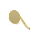1ヶ入【 18mm 皿付ポニーフック G/ゴールド 】【322】 アクセサリーパーツ/ヘアー金具/ハンドメイド/手作りアクセサリー/貼り付け/皿/フック/ワンポ...