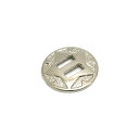 1ヶ入【 8mm用オリジナルベルトコンチョC 】【251】 アクセサリーパーツ/レザークラフト/ストラップ/クロス/ヒモ/ハンドメイド/自作/材料/手作り素材/...