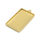1ヶ入【 デザインミール皿カン付 S-05 G/ゴールド 】【312】 アクセサリーパーツ/ミール皿/カン/金具/アクセサリー/装飾/金属/ペンダントトップ/手...