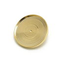 1ヶ入【 20mmミール皿裏カン付 ボタン G/ゴールド 】【312】 アクセサリーパーツ/ミール皿/カン/金具/アクセサリー/装飾/金属/ペンダントトップ/手...