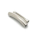 1ヶ入【 曲パイプ付ブローチピン Ni/シルバー 】【325】 アクセサリーパーツ/ブローチ金具/特殊/金具/アクセサリー/装飾/ロック/手芸/手作り/ハンドメ...