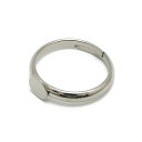 1ヶ入【 6mm皿付リング金具 Ni/シルバー 】【162】 アクセサリーパーツ/リング金具/リング/金具/アクセサリー/装飾/チャーム/手芸/手作り/ハンドメ...