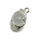 1ヶ入【 水晶&メタルイルカトップ Ni/シルバー 】【315】 アクセサリーパーツ/ペンダントトップ/ヘッド/金具/アクセサリー/装飾/金属/海/手作り/ハン...