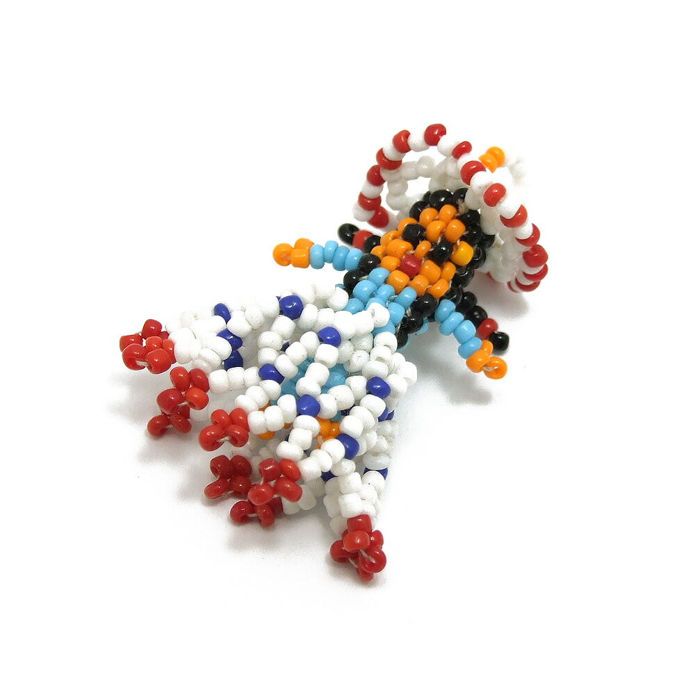 1ヶ入【メキシコ 手作りビーズ人形