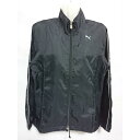 【中古】 【送料無料】 古着 レディースS PUMA/プーマ ヒットユニオン製 裏メッシュ ブレーカージャケット シャカシャカ フルジップ ブラック PW337...