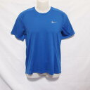 【中古】 【送料無料】 古着 メンズS NIKE/ナイキ ランニング シャツ 半袖 吸汗速乾 DRI-FIT マイラー2 リフレクターロゴ ブルー 683528...