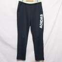 【中古】 【送料無料】 古着 メンズL adidas/アディダス トラックパンツ ジャージ ロングパンツ 長ズボン トレーニングパンツ ネイビー DV0644