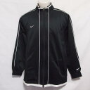 【中古】 【送料無料】 古着 メンズM NIKE/ナイキ トラックジャケット ジャージ フルジップ スポーツ カジュアル ブラック