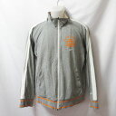 【中古】 【送料無料】 古着 メンズM NIKE/ナイキ ATH DPT トレイナートラックジャケット スウェット ジップ グレー 397978